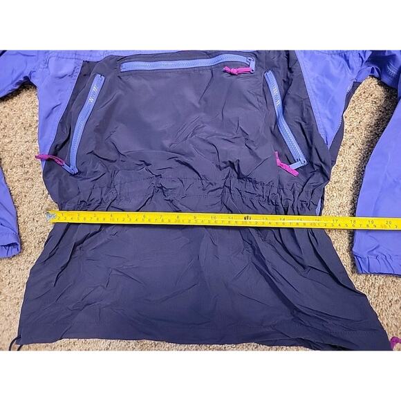VTG Sierra Designs Anorak Pullover Jacket SZ Medium hooded quarter zip Womens - Picture 5 of 14